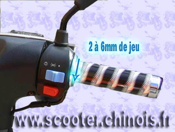 Reglage accélerateur scooter Chinois